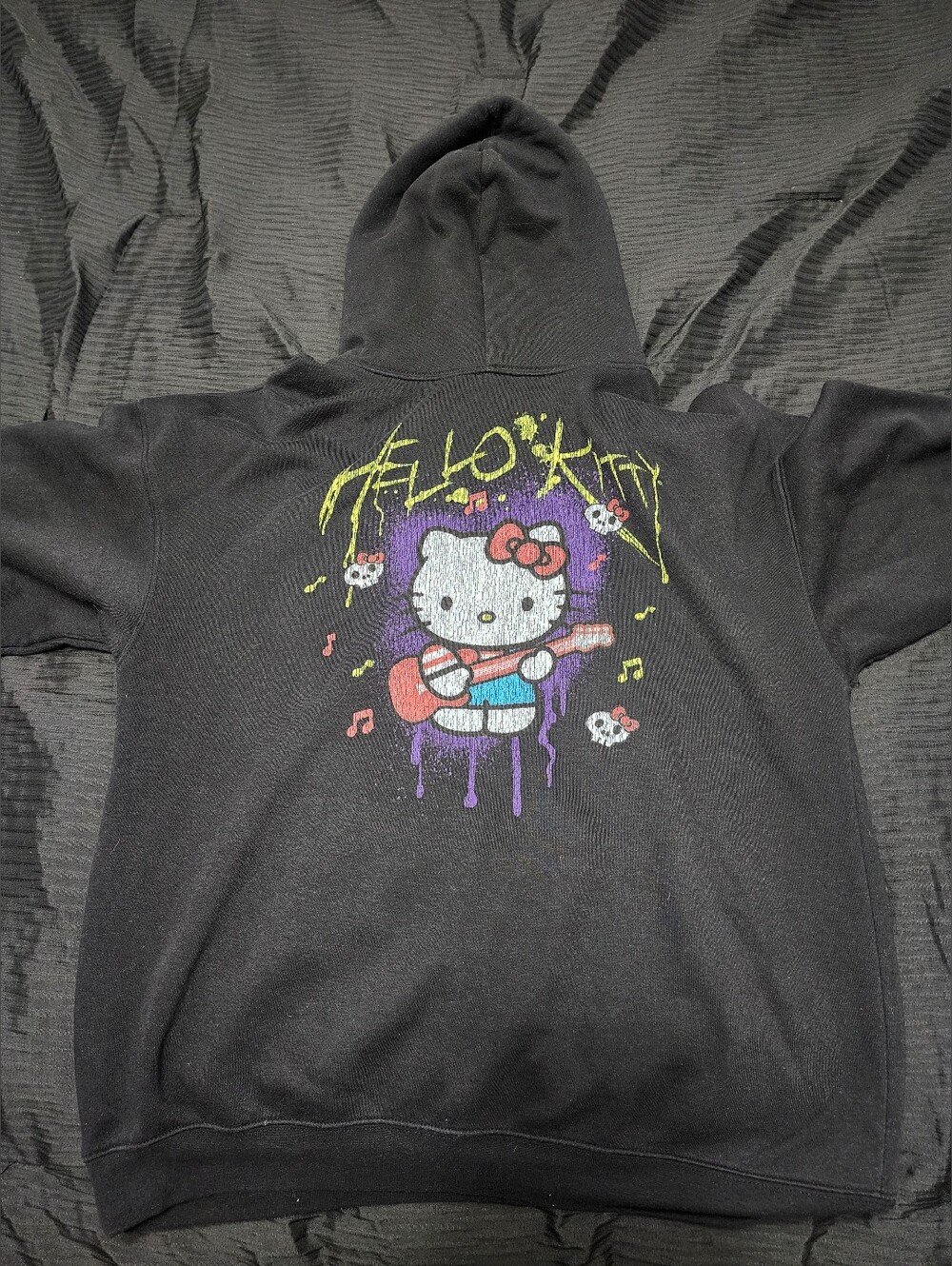 Hello Kitty Distressed Hoodie